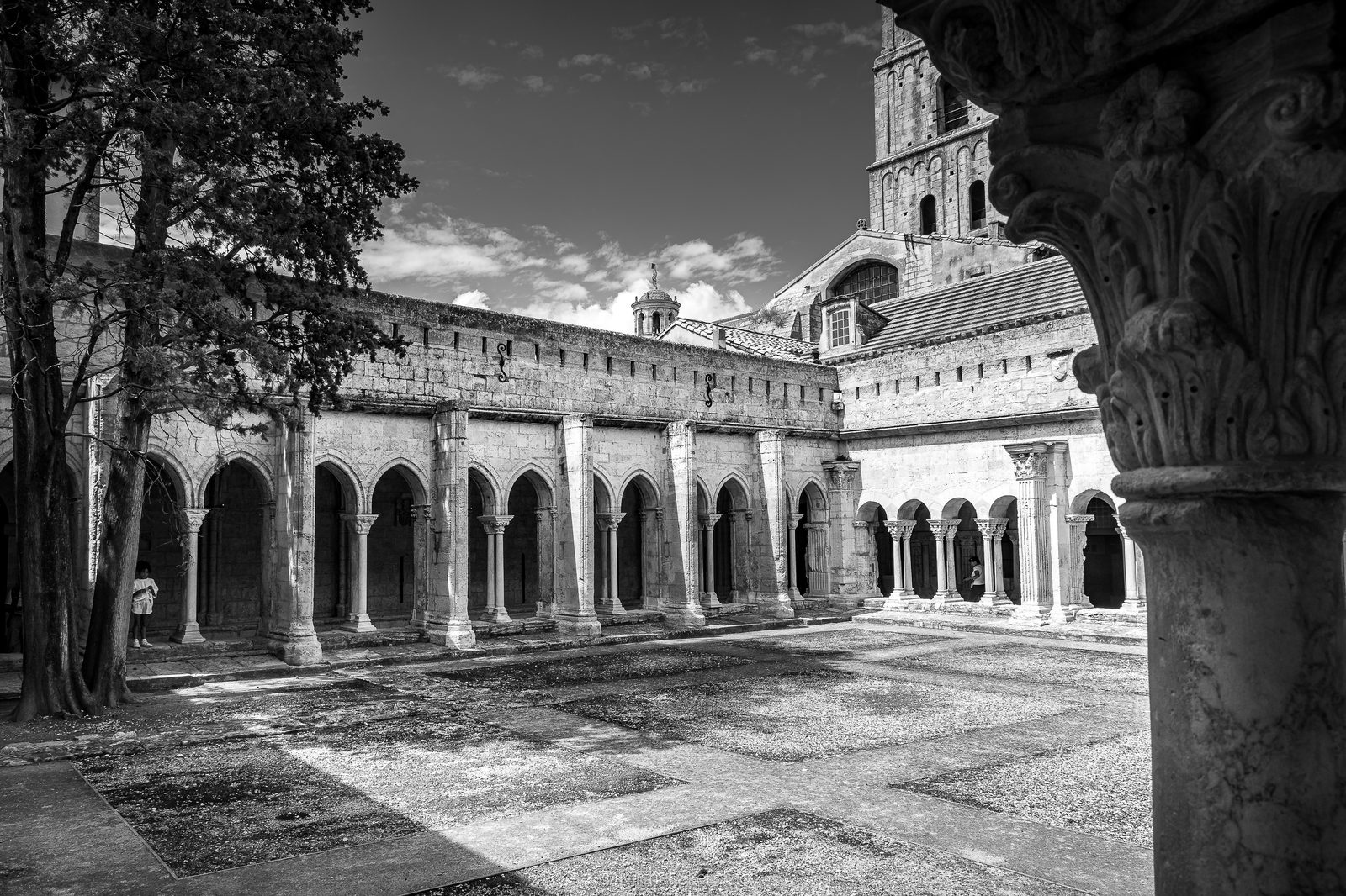 Cour du cloître