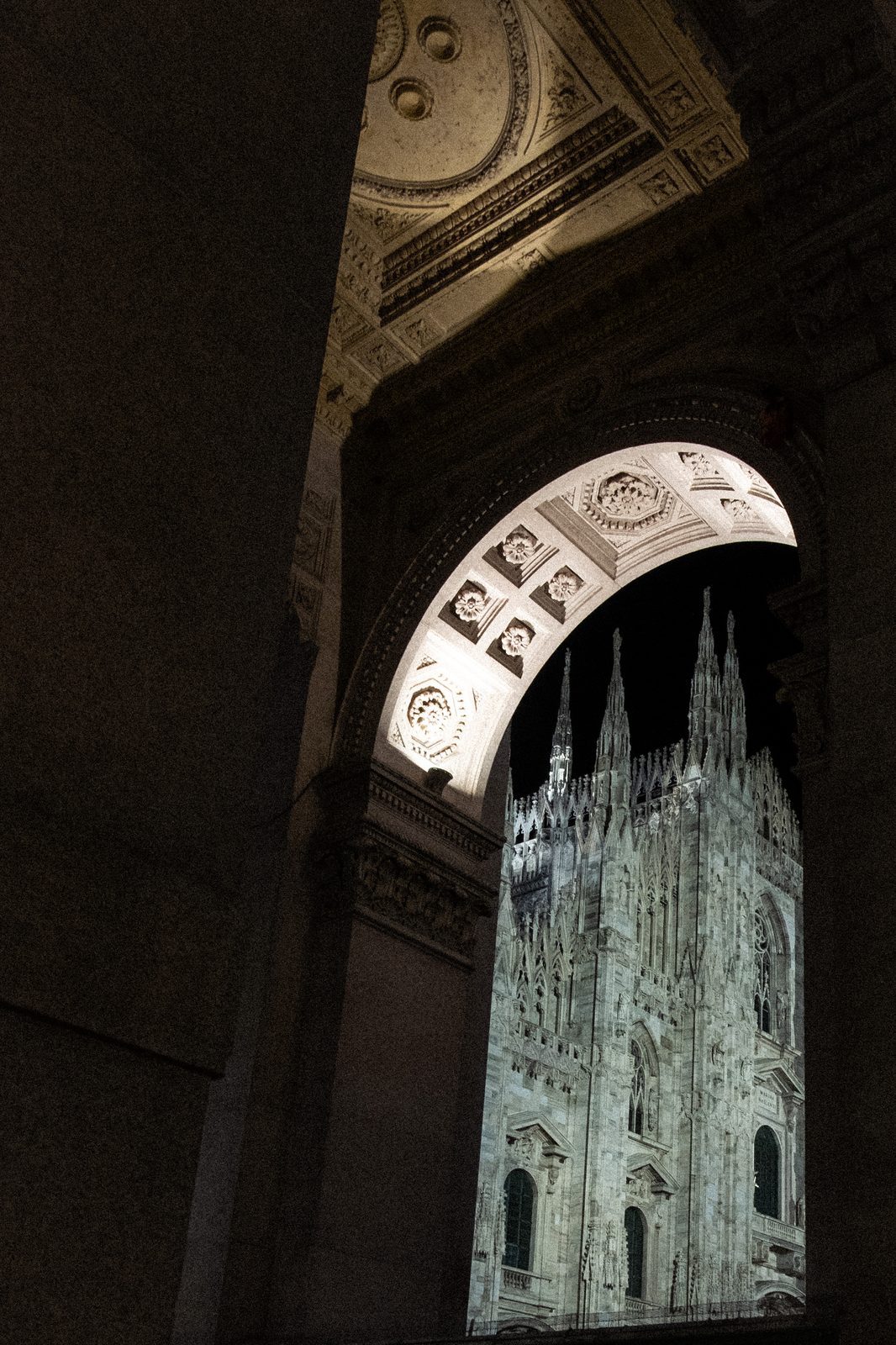 Le Duomo dans la nuit