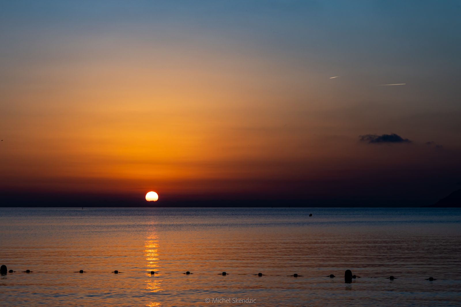 Soleil sur la baie